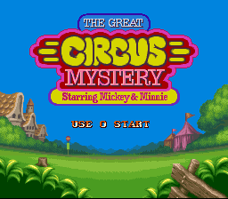 PO.B.R.E - Traduções - Super NES The Great Circus Mystery Starring